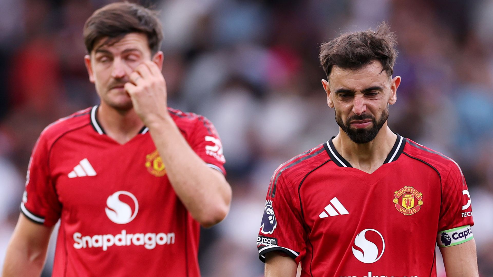 Bruno Fernandes Harry Maguire Manchester United 2025-26