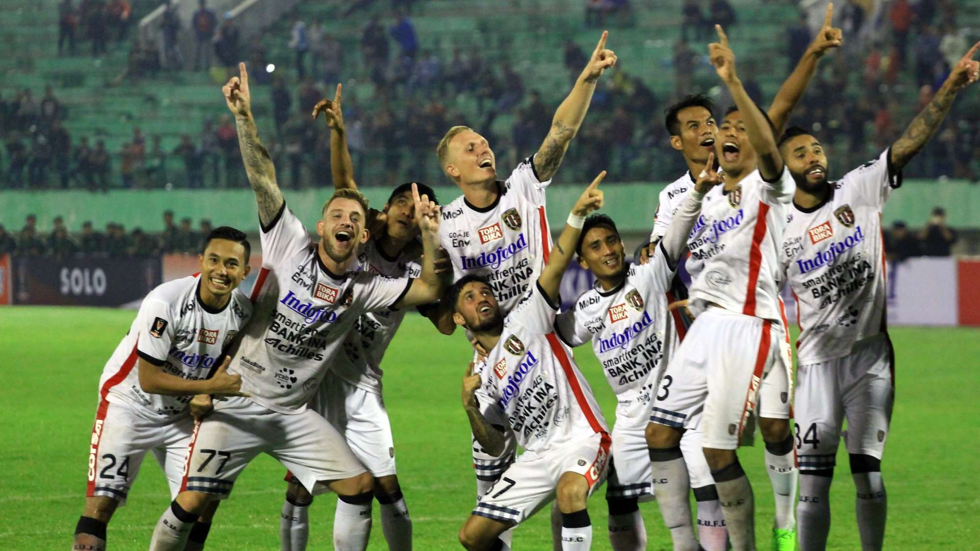 Selebrasi Bali United