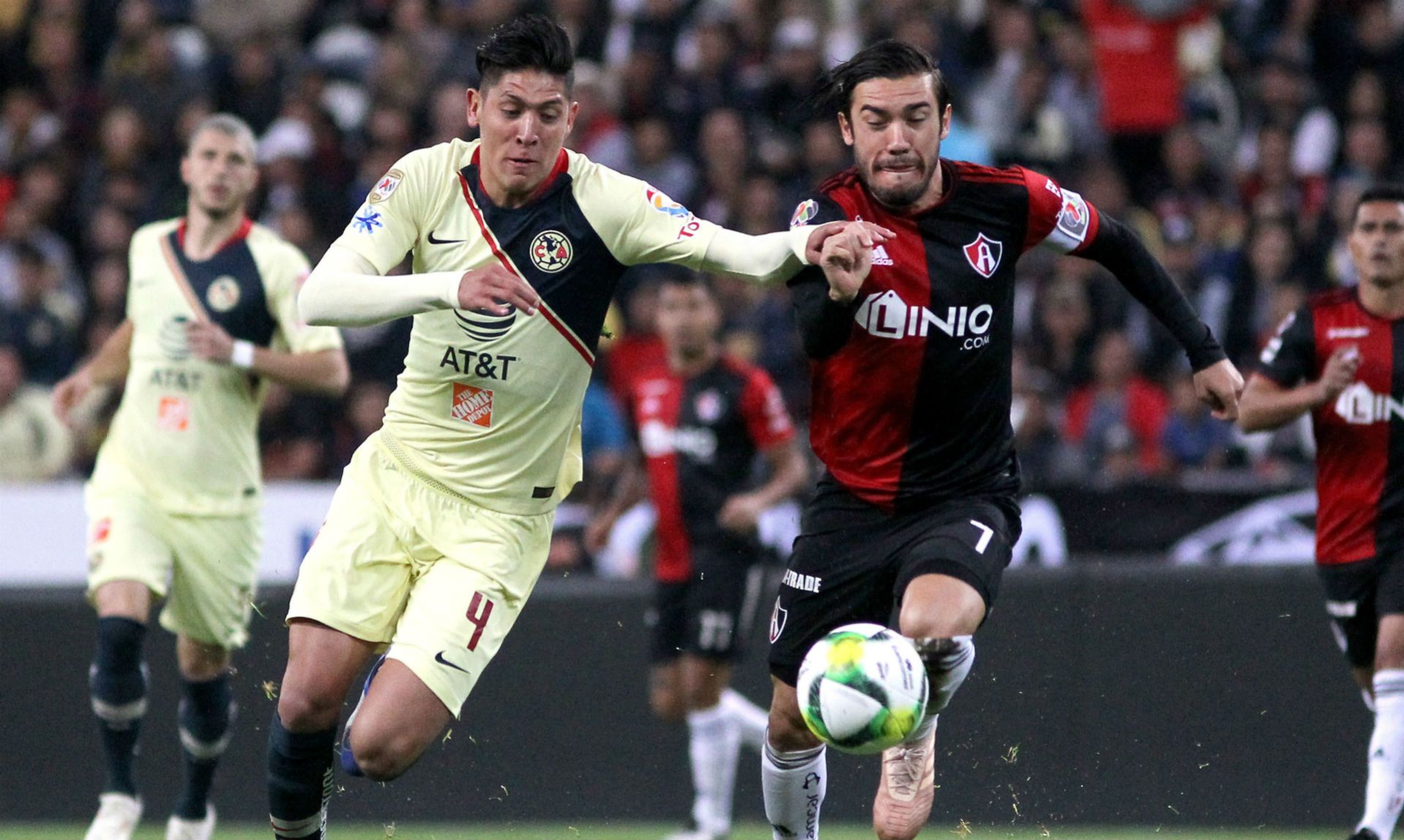 Atlas América Edson Álvarez Juan Pablo Vigón