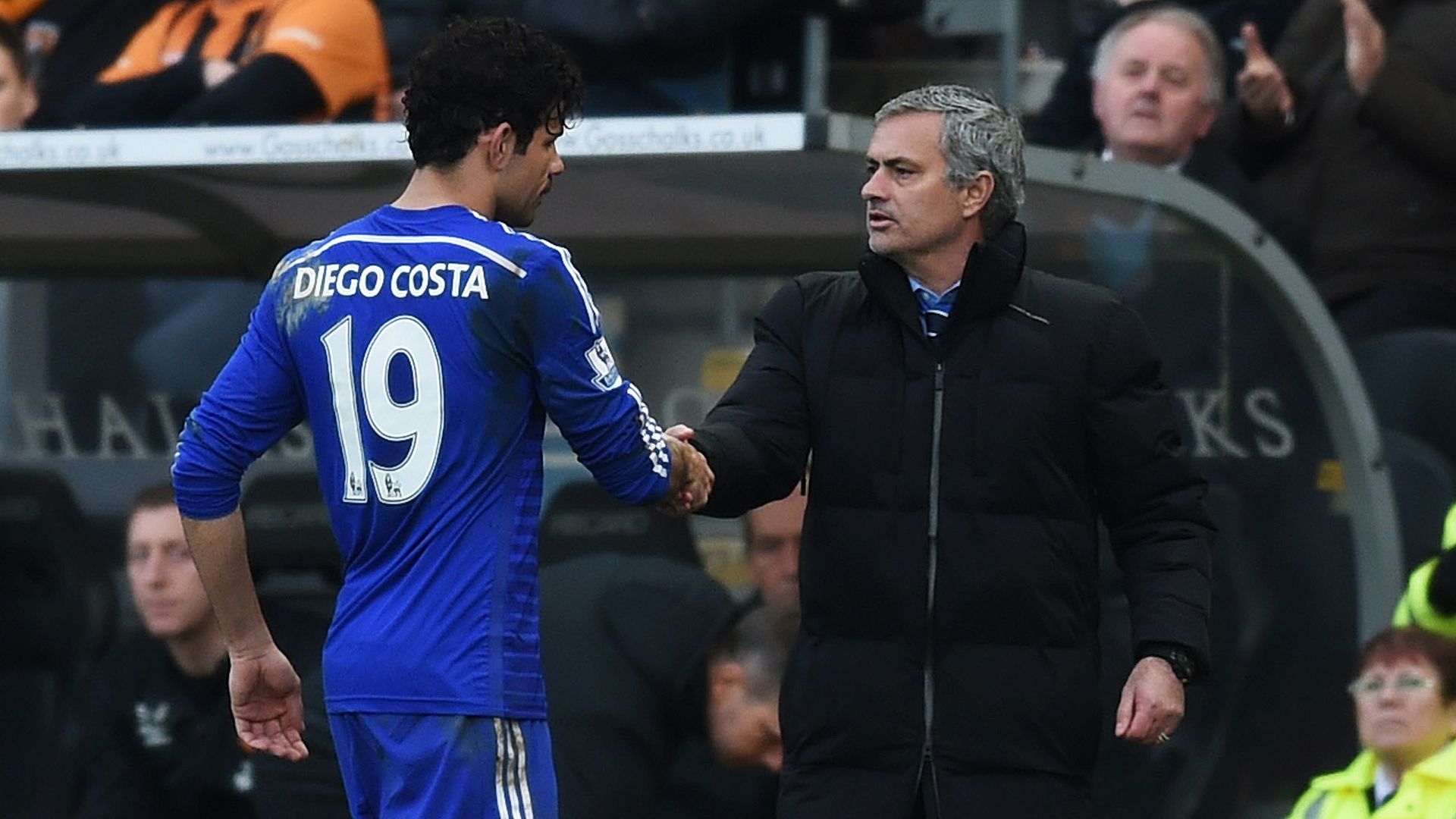 Jose Mourinho Diego Costa FC Chelsea 03222015