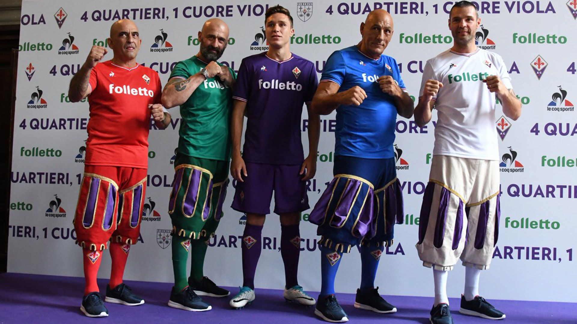 La nuova maglia della Fiorentina