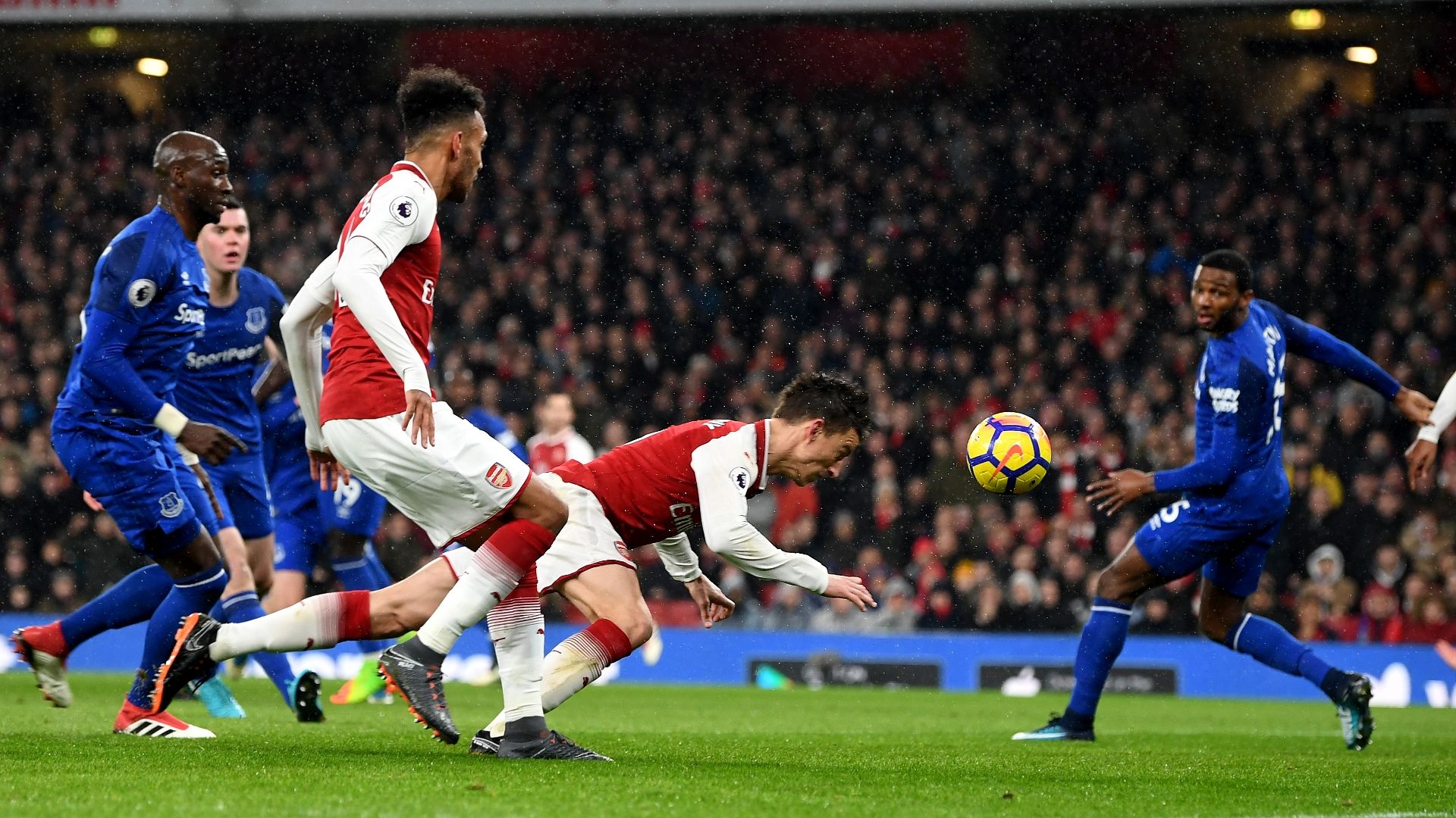 Laurent Koscielny Arsenal Everton