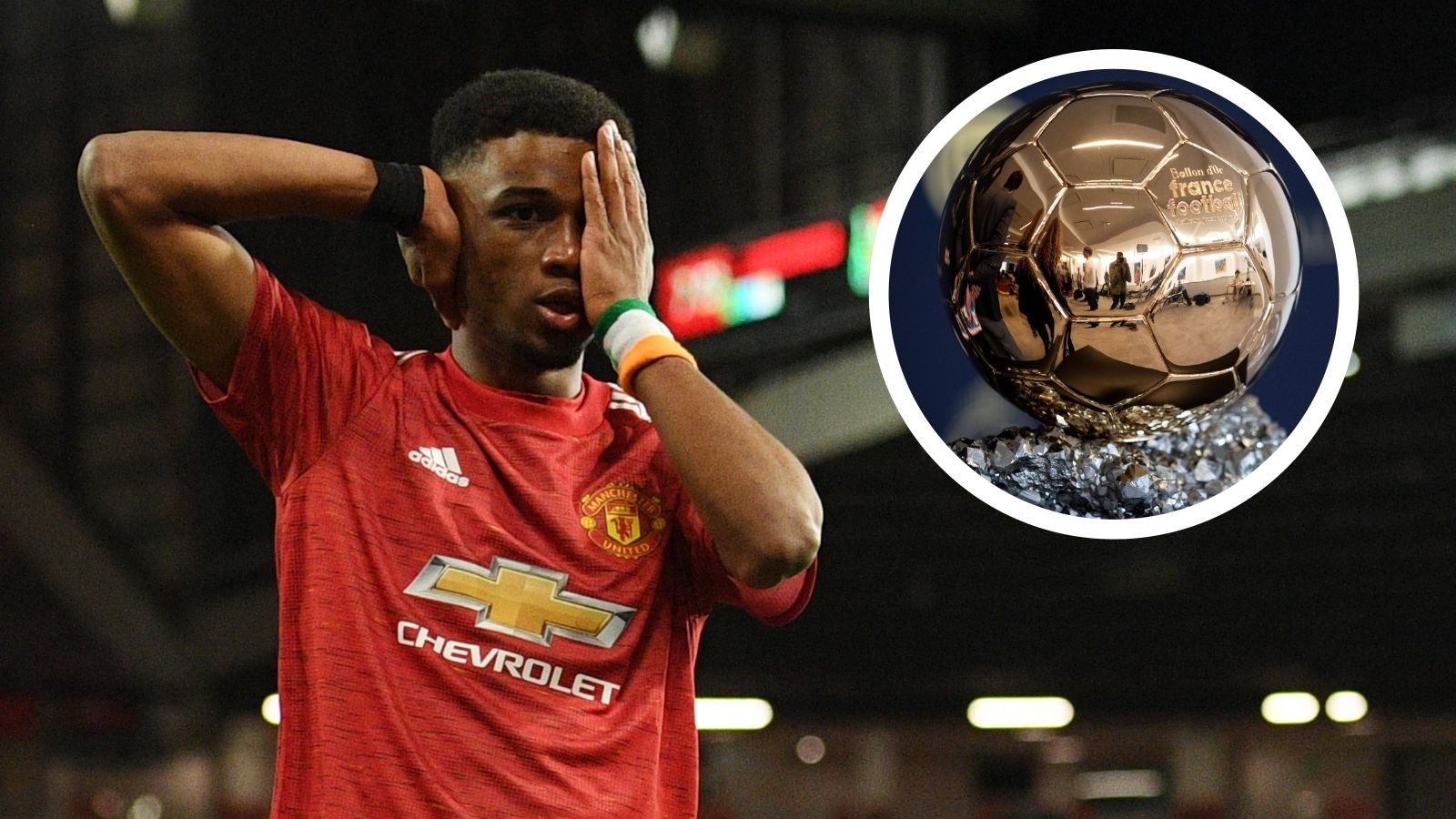 Amad Diallo Manchester United Ballon d'Or GFX