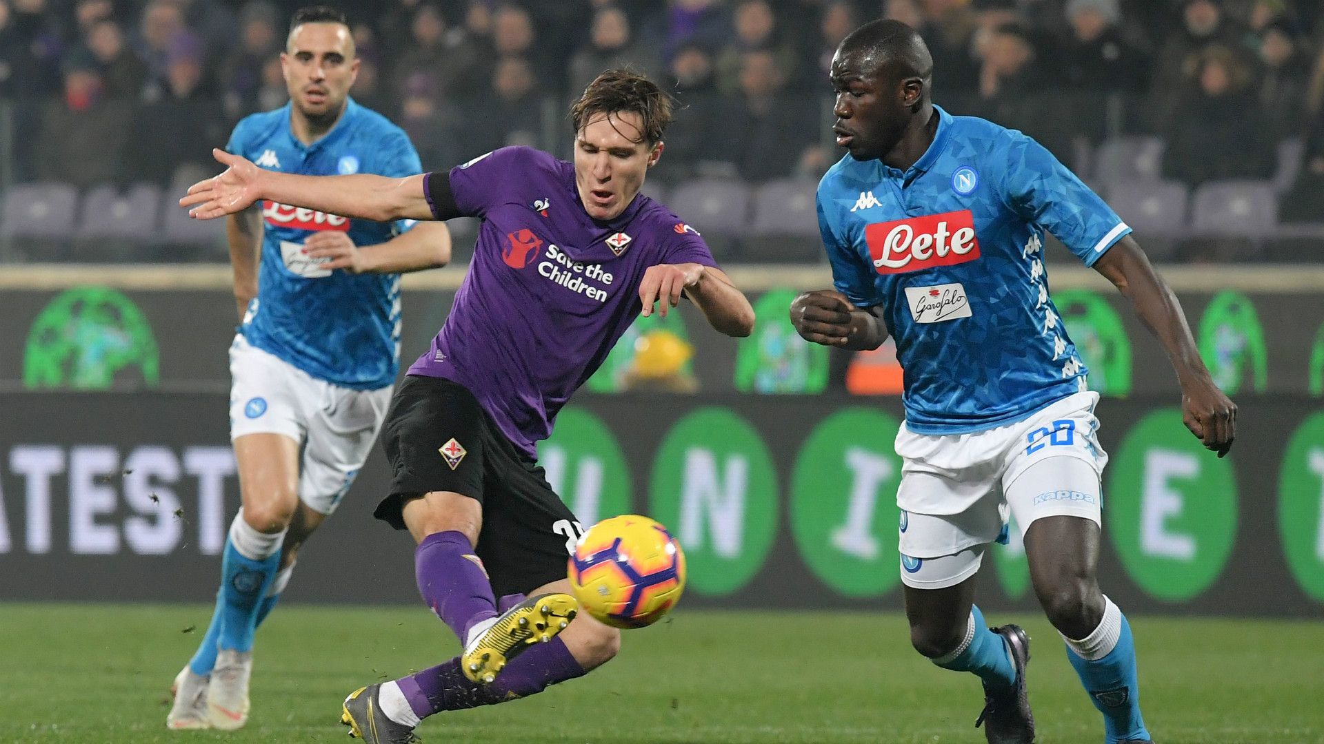 Fiorentina Napoli Chiesa Koulibaly
