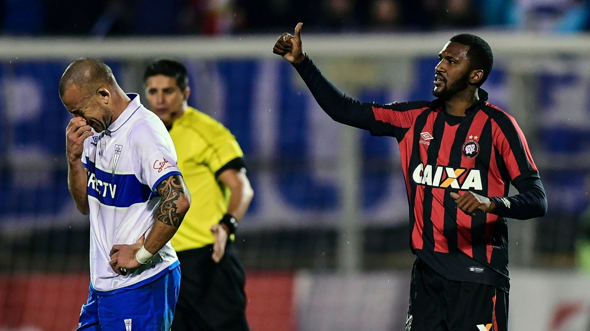 Douglas Coutinho Universidad Catolica Atletico-PR Libertadores 17052017