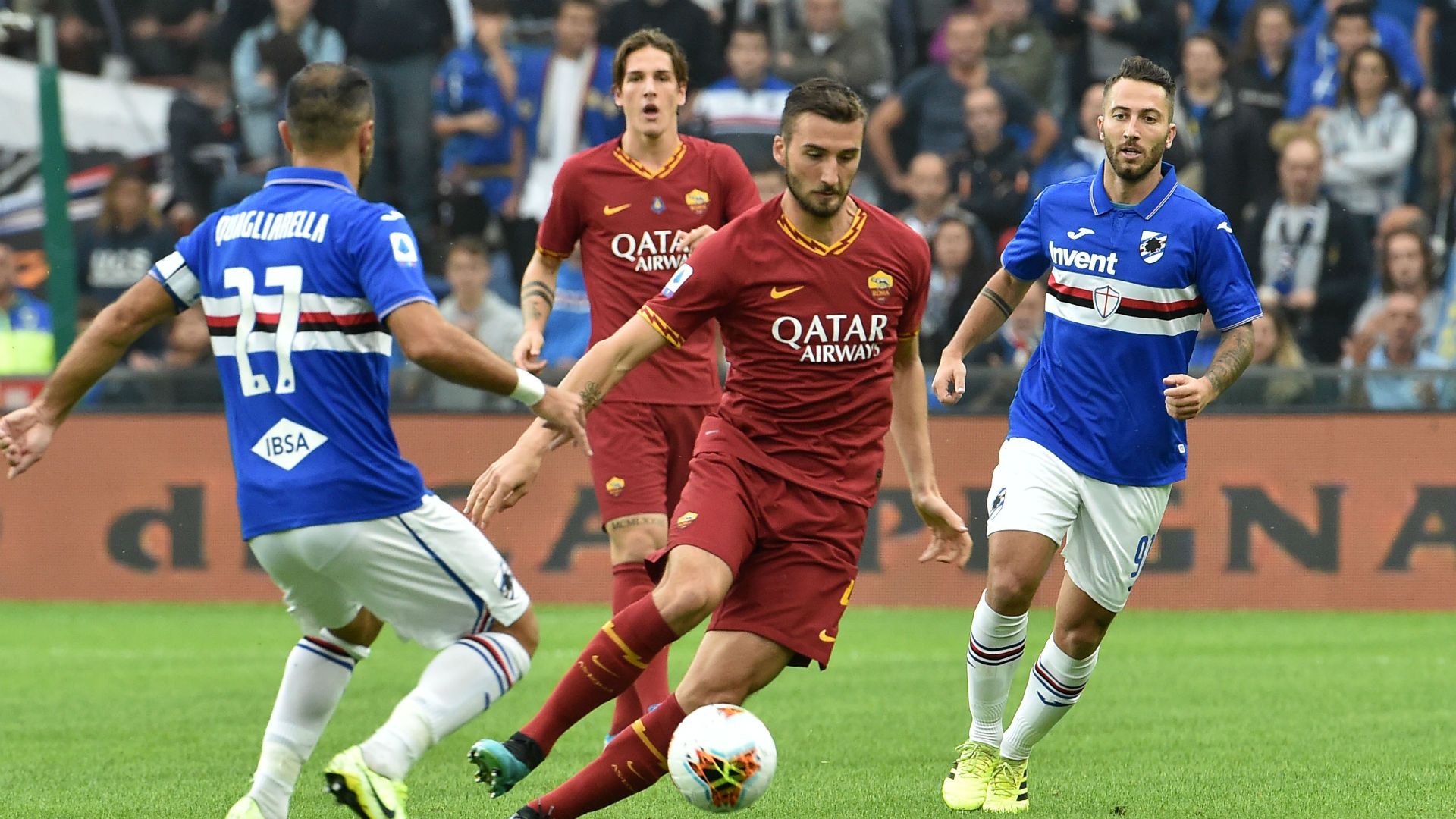 Bryan Cristante Sampdoria Roma