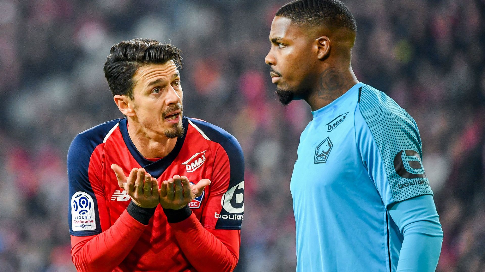 Jose Fonte Mike Maignan Lille 2018-19