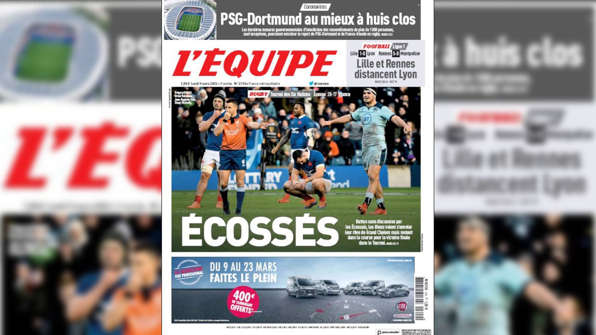 l'equipe 9-3-2020