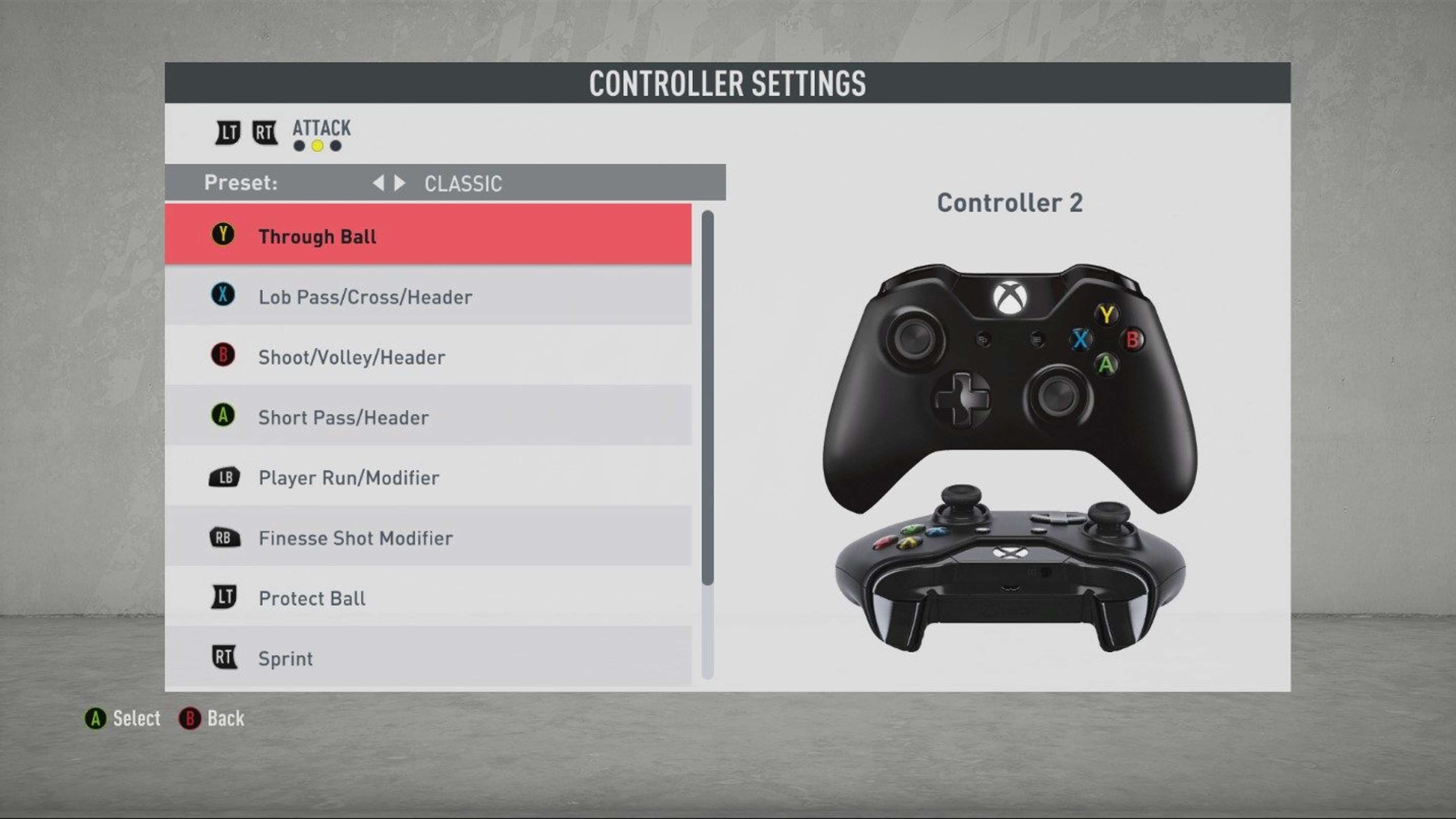 FIFA 20 Controls