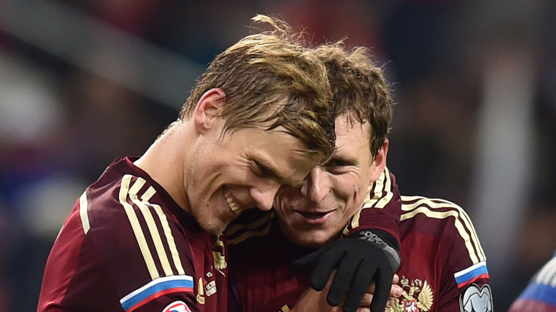 Pavel Mamaev Aleksandr Kokorin Russland 12102015