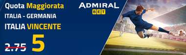 quota maggiorata admiralbet