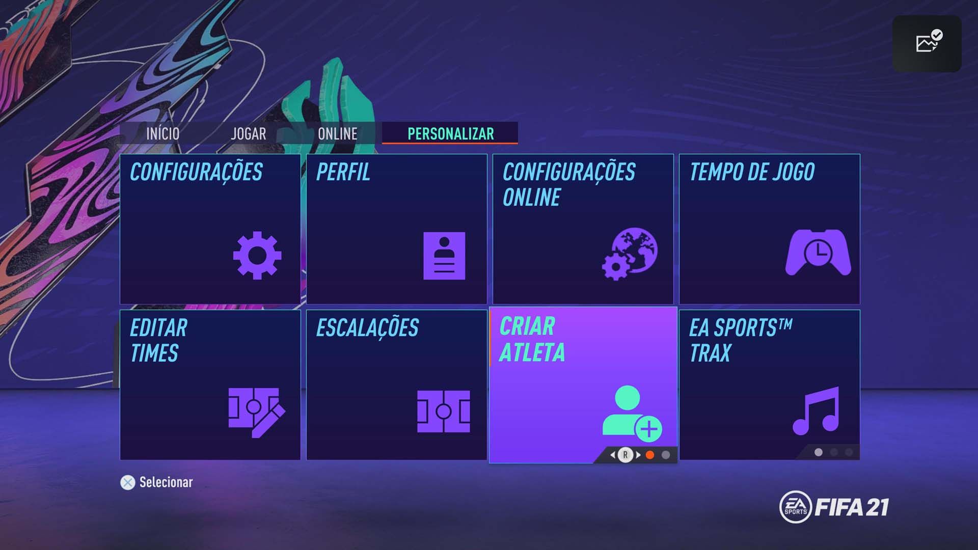 1 - Criar jogadores FIFA 21