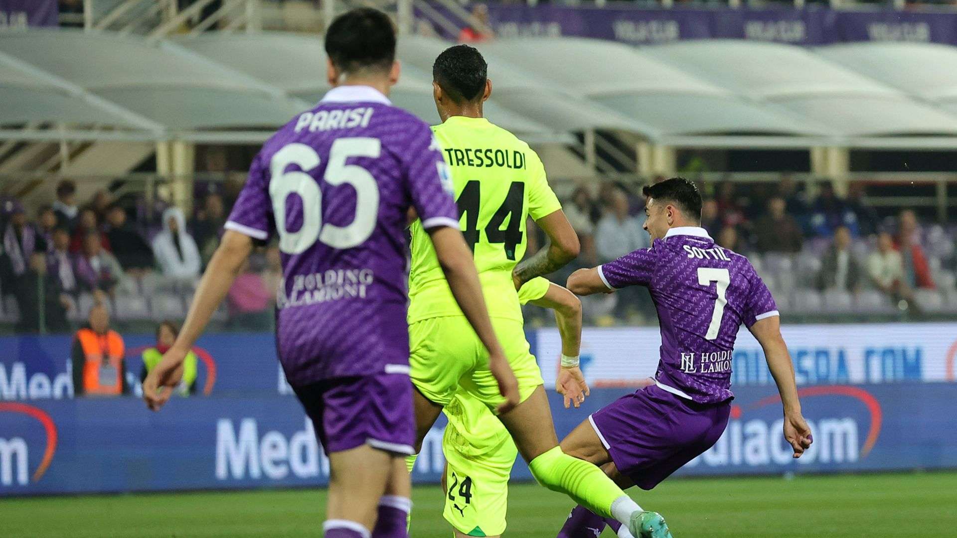 Riccardo Sottil Fiorentina Sassuolo Serie A