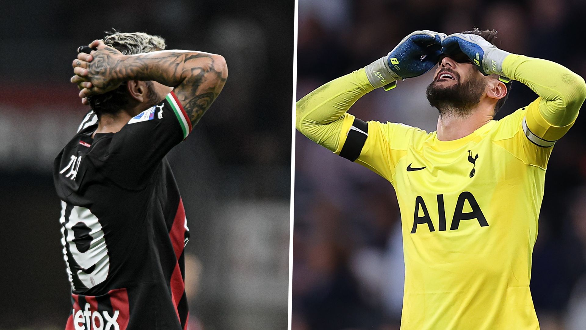 Theo Hernandez Hugo Lloris GFX