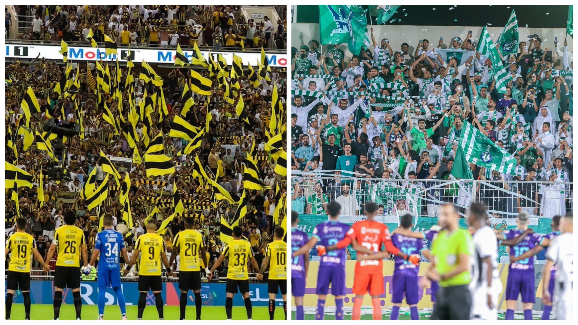 al ahli fans - al ittihad fans