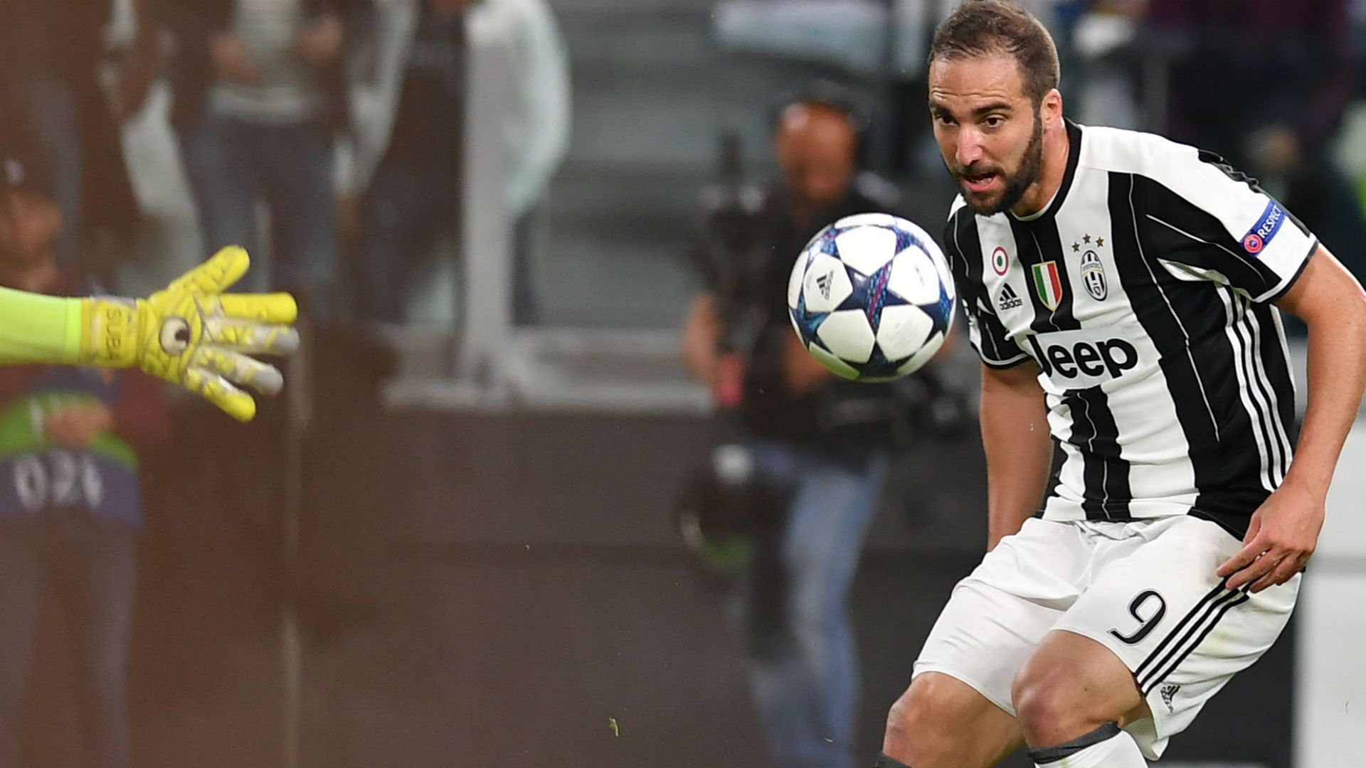 Gonzalo Higuain Juventus Monaco Champions League 09052017