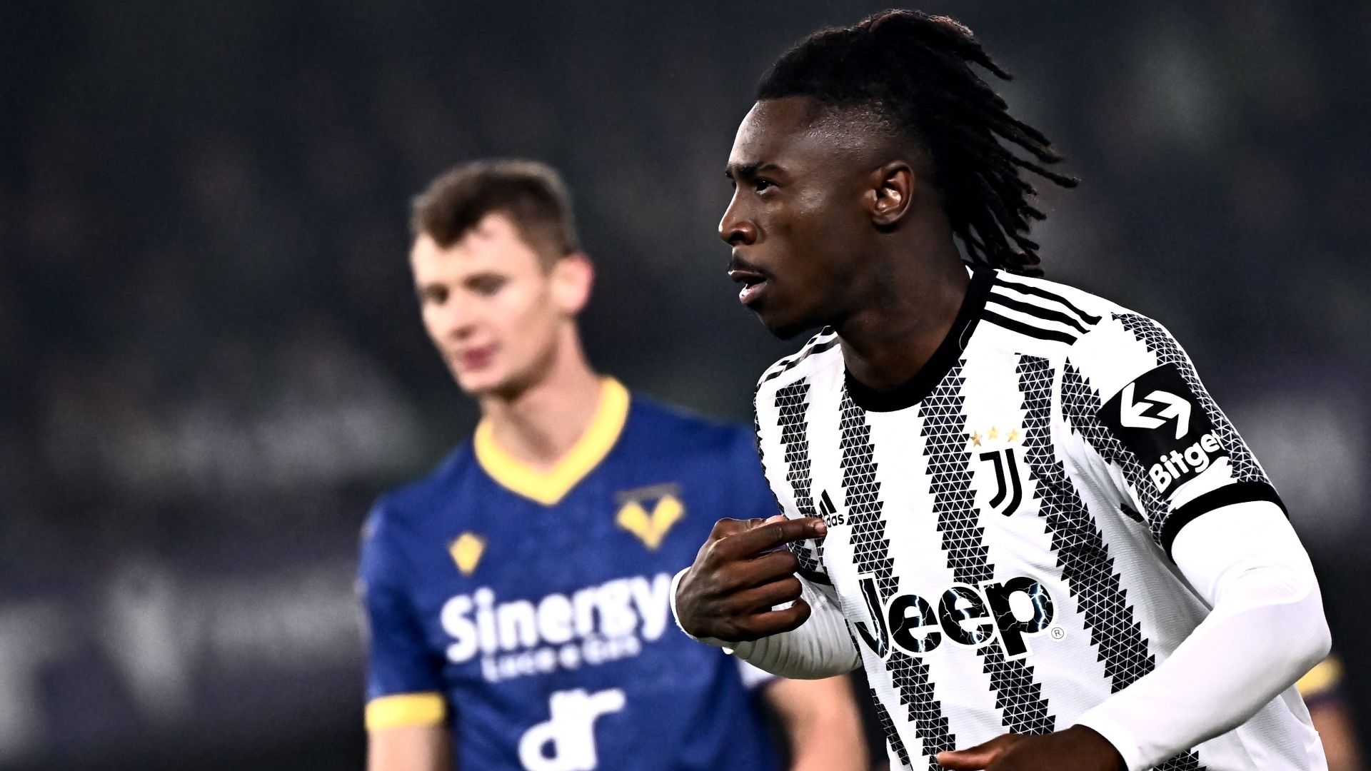 Kean Verona Juventus Serie A