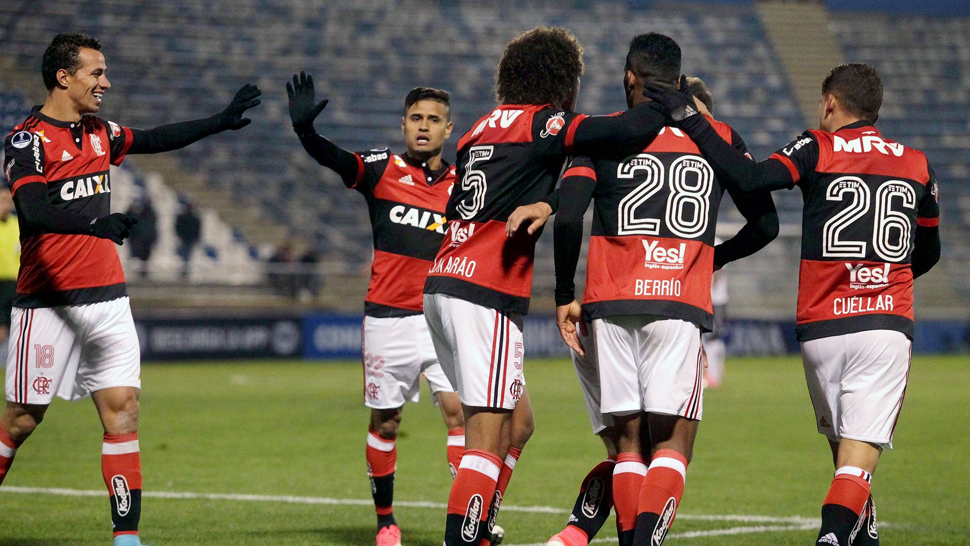 Palestino Flamengo Copa Sudamericana