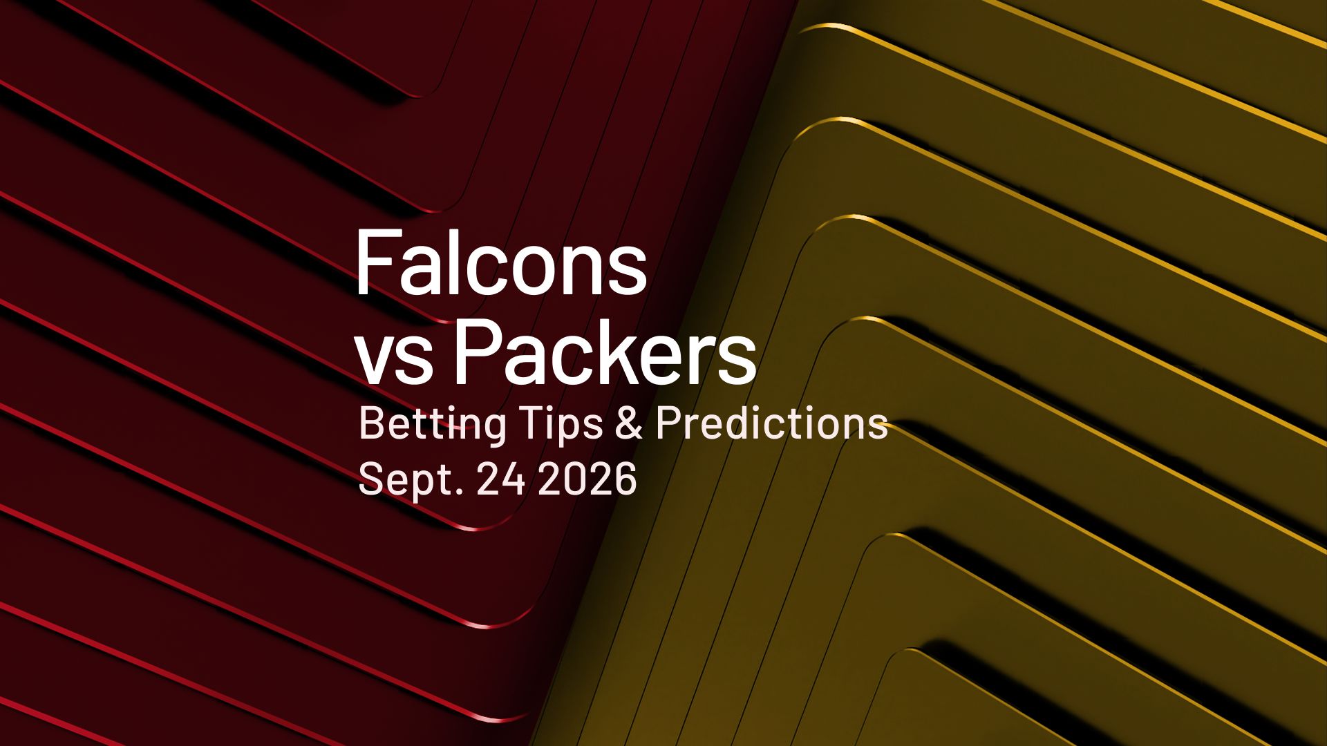 Falcons vs Packers nfl predictions - week 3
