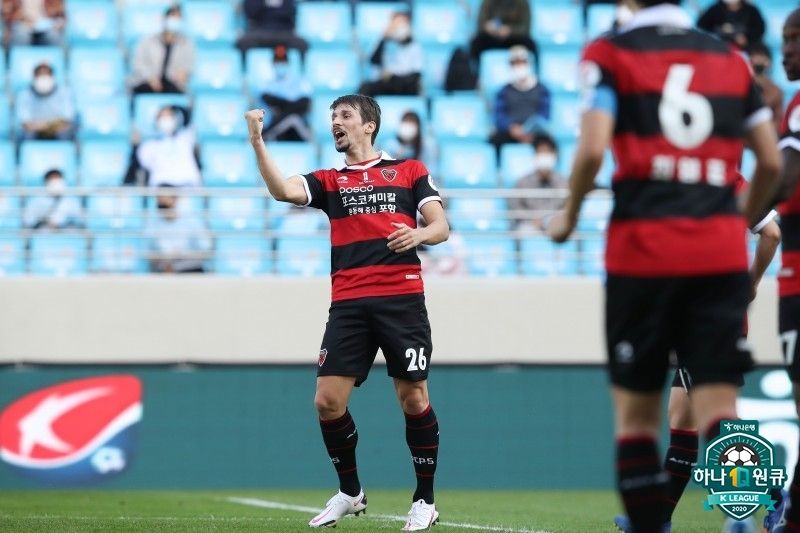 포항 팔로세비치 득점