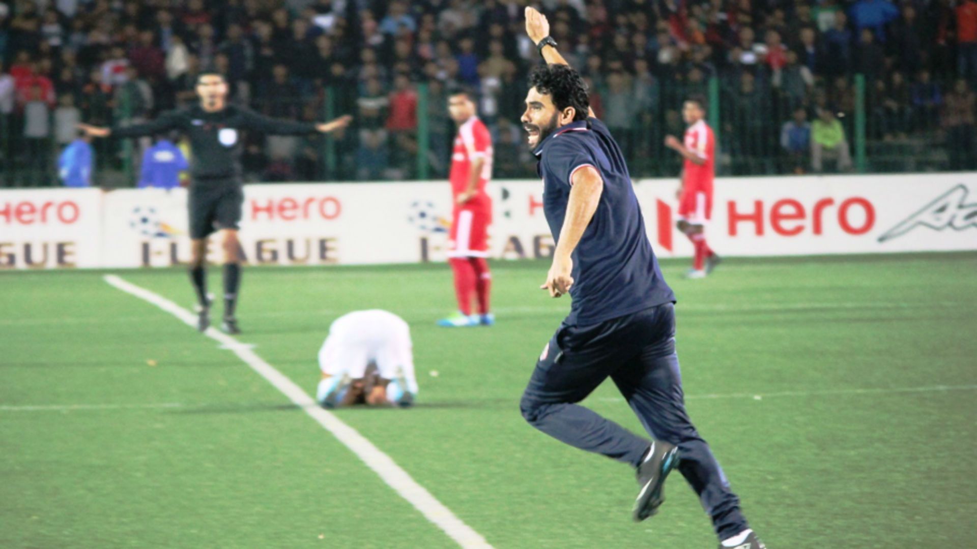 Khalid Jamil Aizawl FC I-League Champions 2017