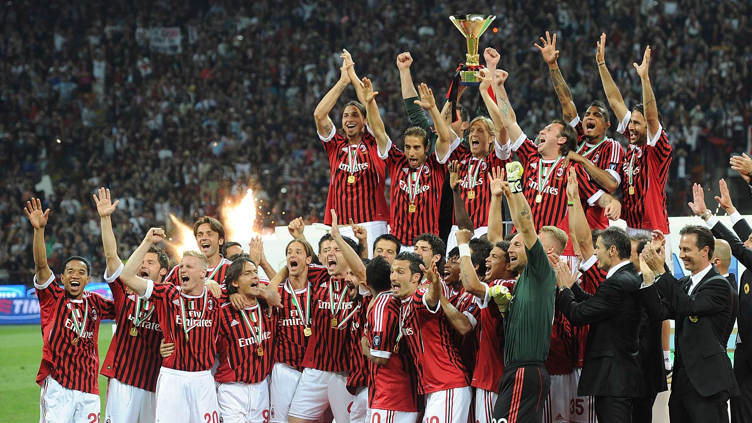 AC Milan 2011 Scudetto Win
