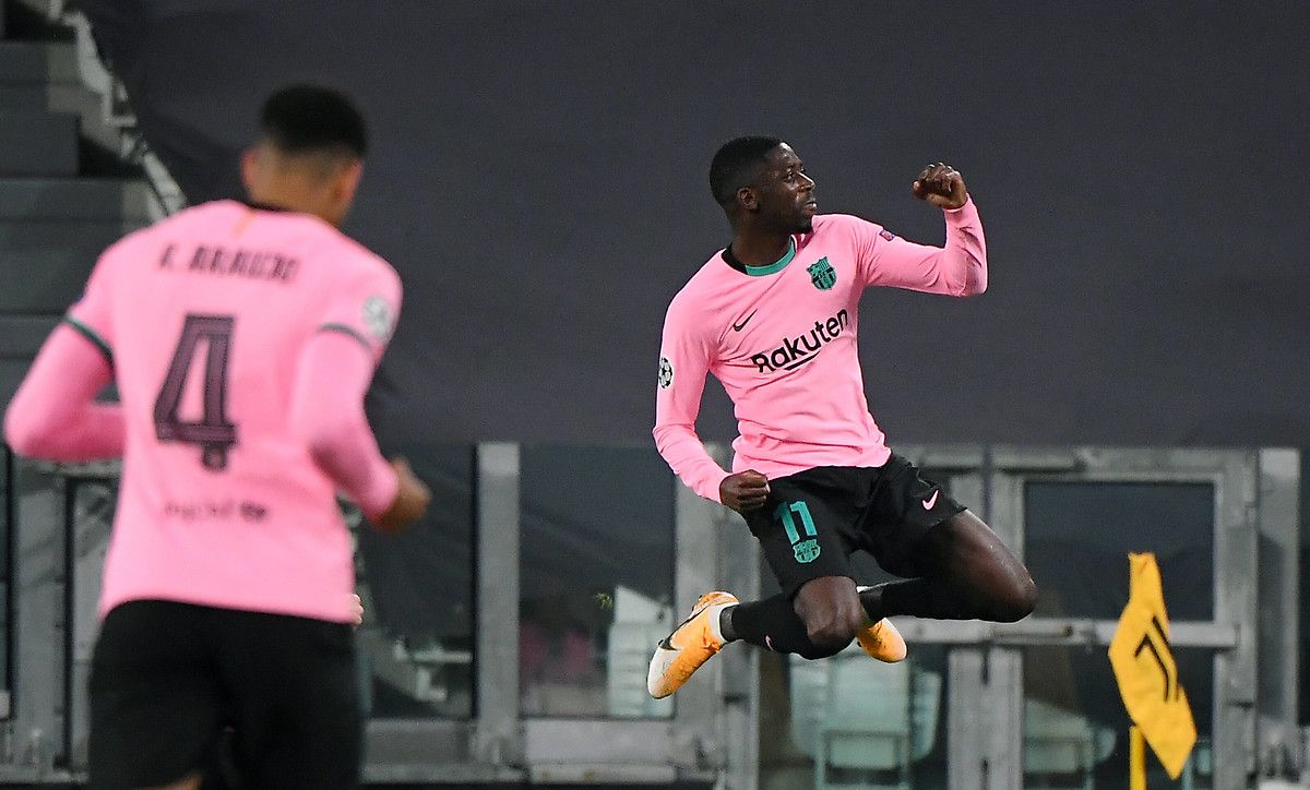 Ousmane Dembele Juventus Barcelona 10/28/20