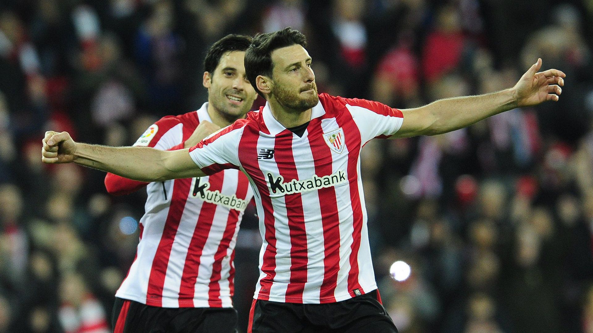 Aritz Aduriz Xabi Etxeita Athletic Bilbao Alaves LaLiga