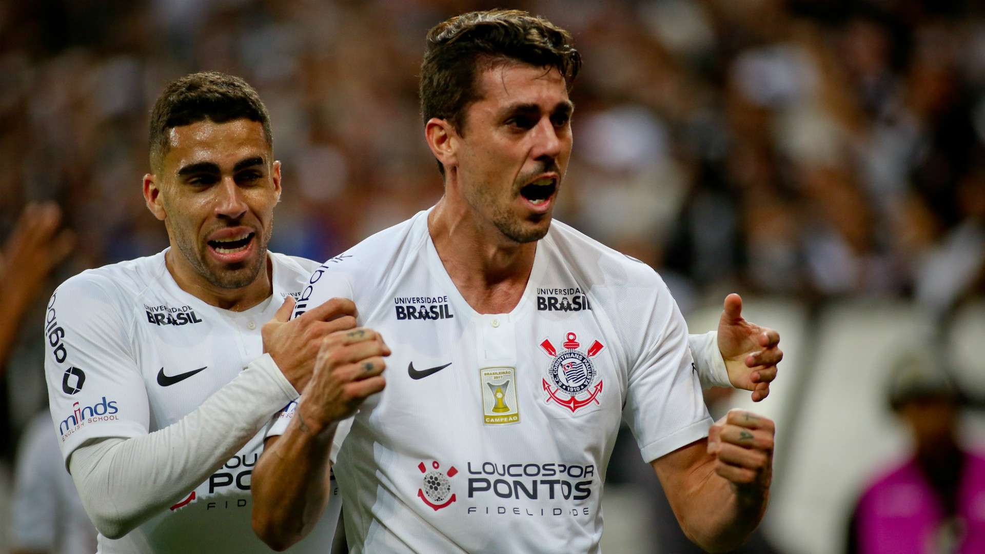 Danilo Avelar e Gabriel - Corinthians - 16/09/2018