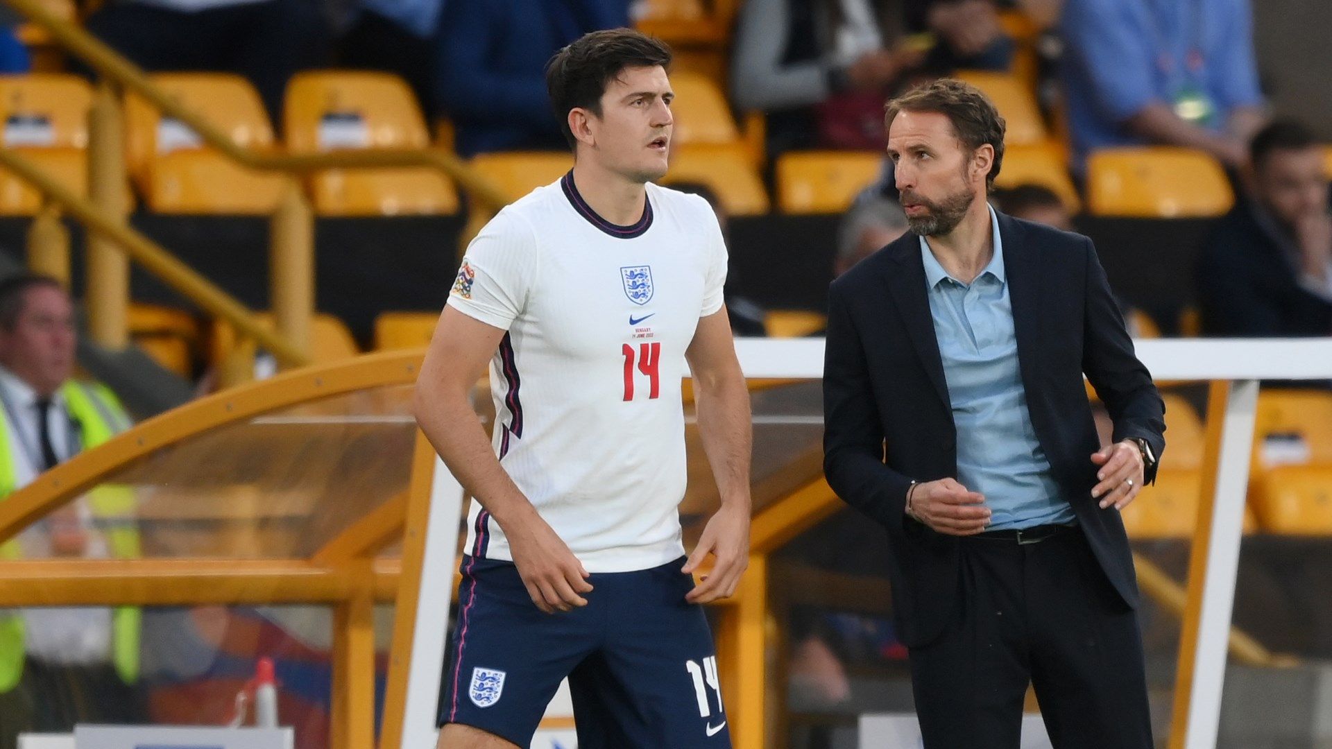 Harry Maguire Gareth Southgate