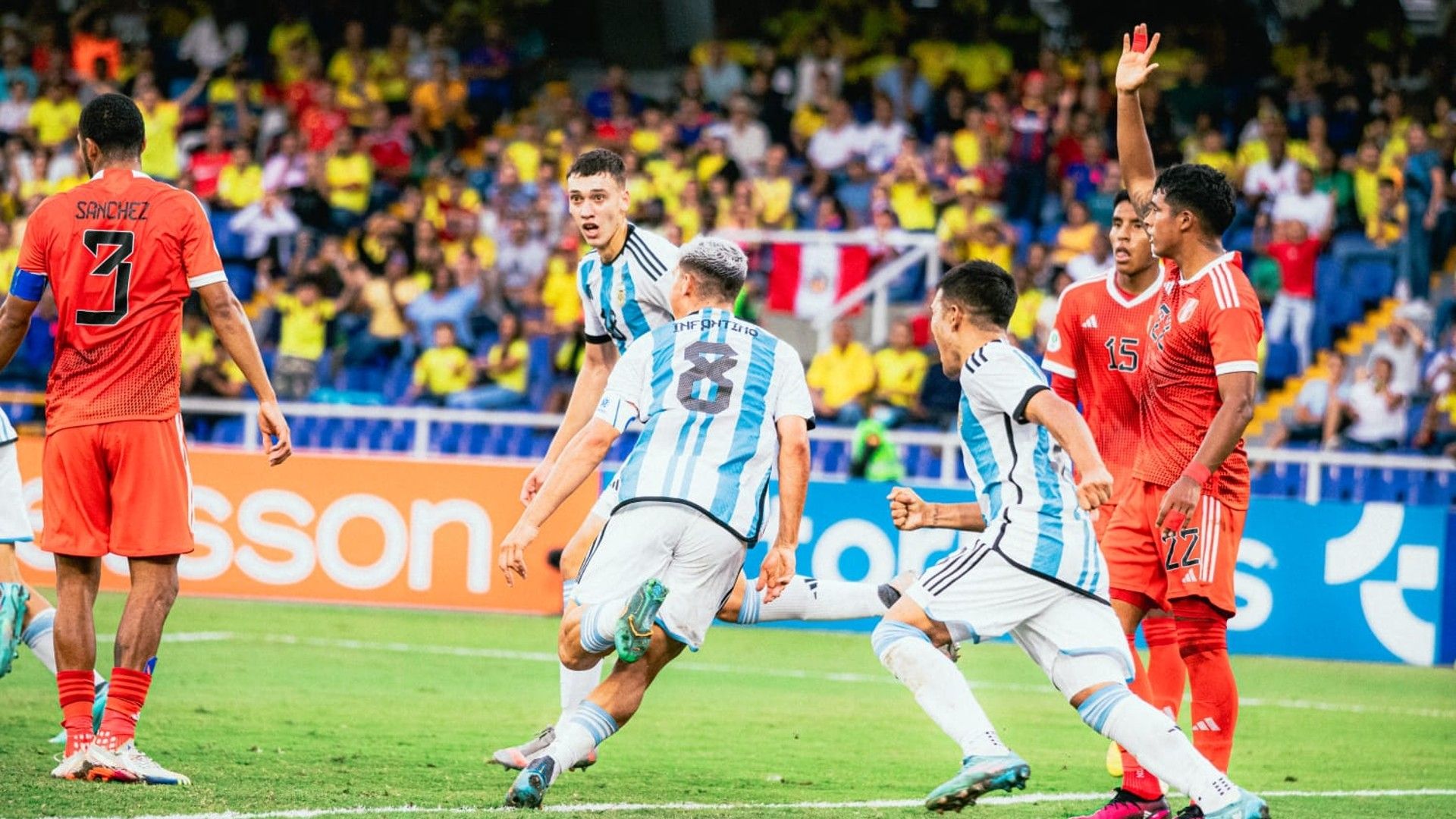 gino infantino argentina peru sudamericano 2023