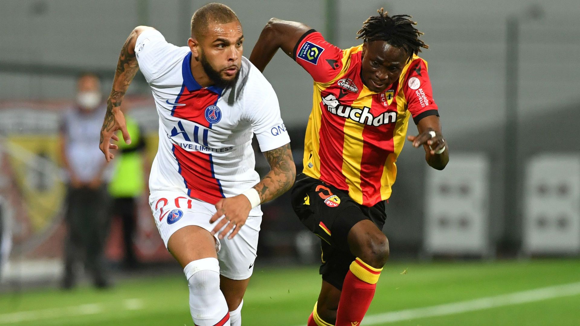 Layvin Kurzawa Issiaga Sylla Lens PSG Ligue 1 10092020