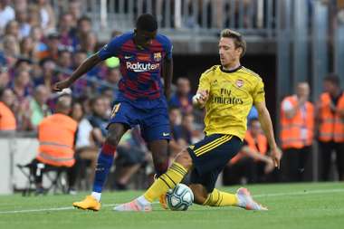 Dembele Monreal Barcelona Arsenal Gamper