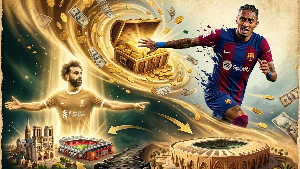 Mohamed Salah Raphinha GOAL ONLY