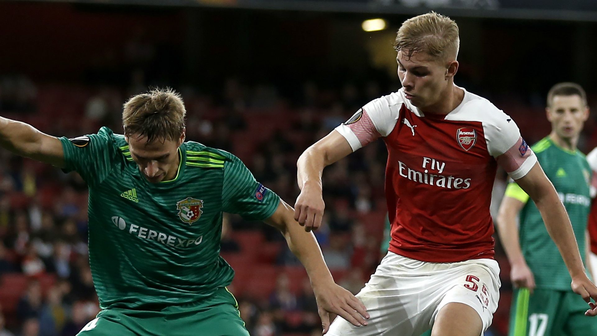 Emile Smith Rowe Arsenal 2018-19