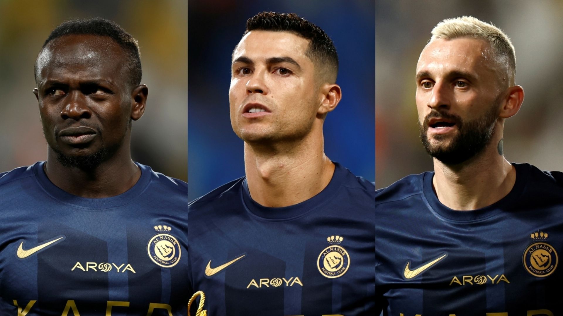 Cristiano Ronaldo Mane Brozovic Al-Nassr