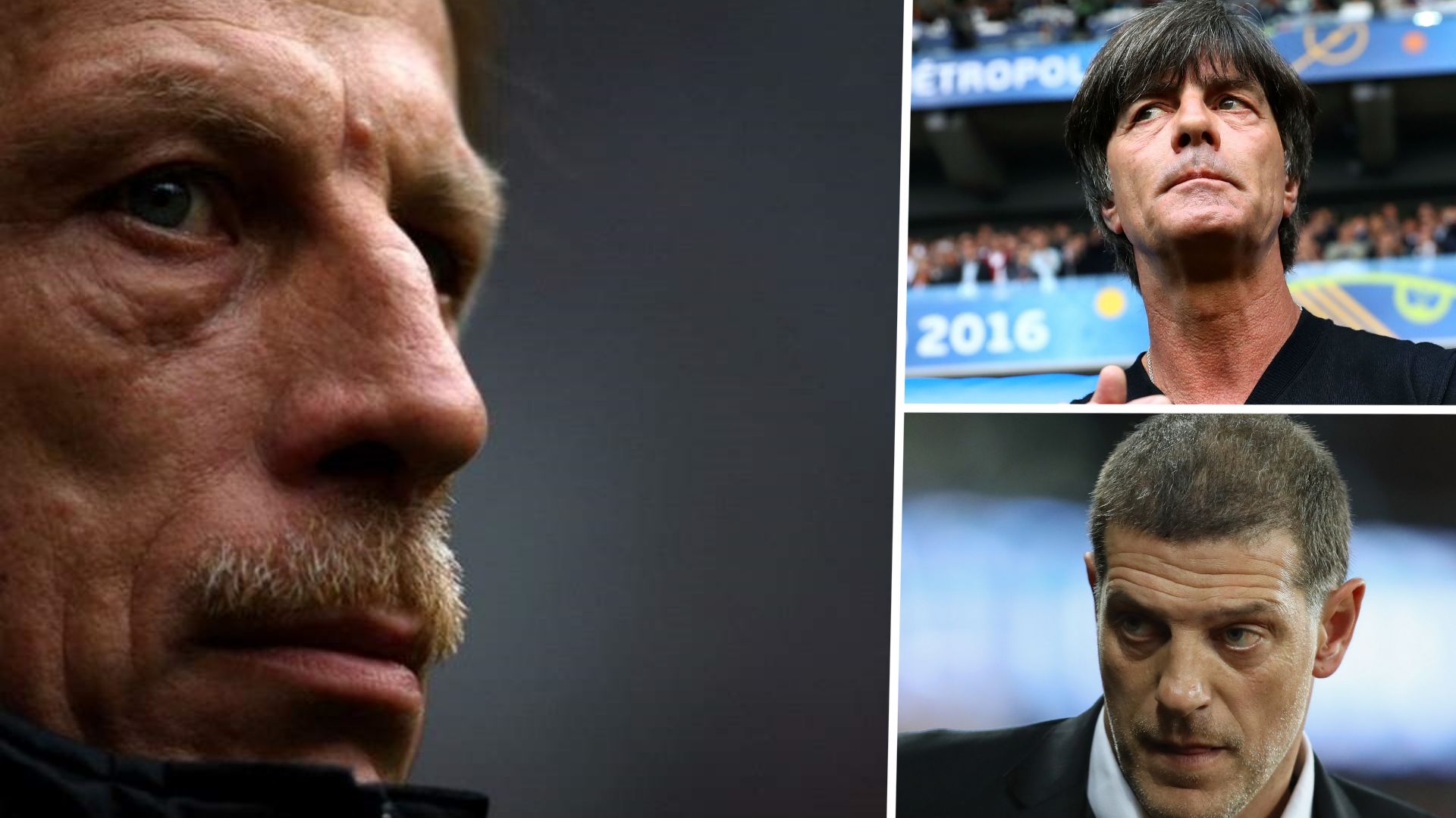 Christoph Daum & Joachim Low & Slaven Bilic