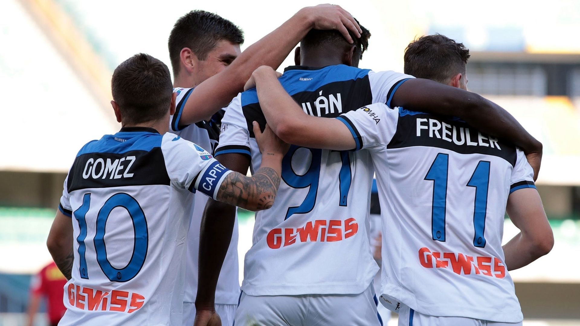 Duván Zapata Atalanta Verona Serie A 2020