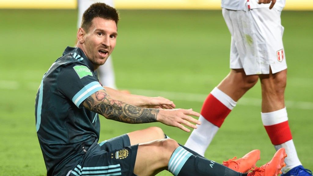 Messi Argentina Peru Eliminatorias 171120
