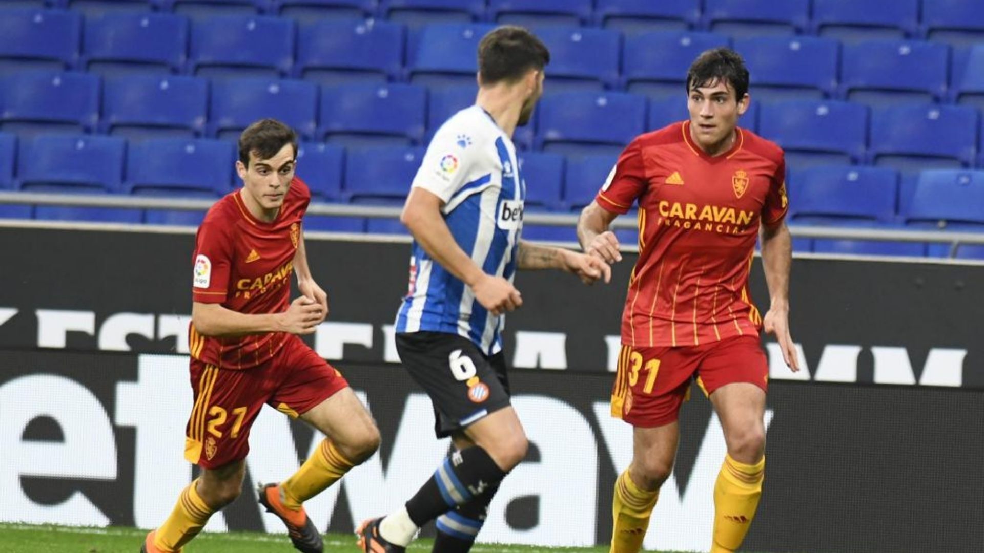Espanyol Zaragoza Segunda 291120