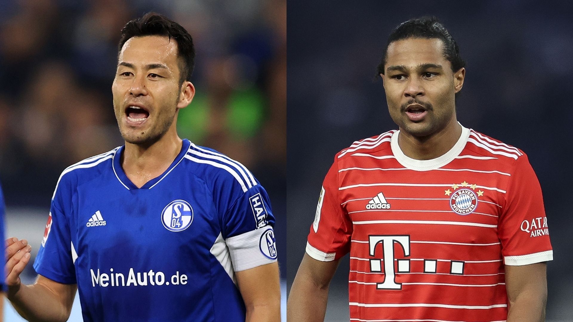  MP_Maya Yoshida_ Schalke vs Serge Gnabry_ Bayern Munchen