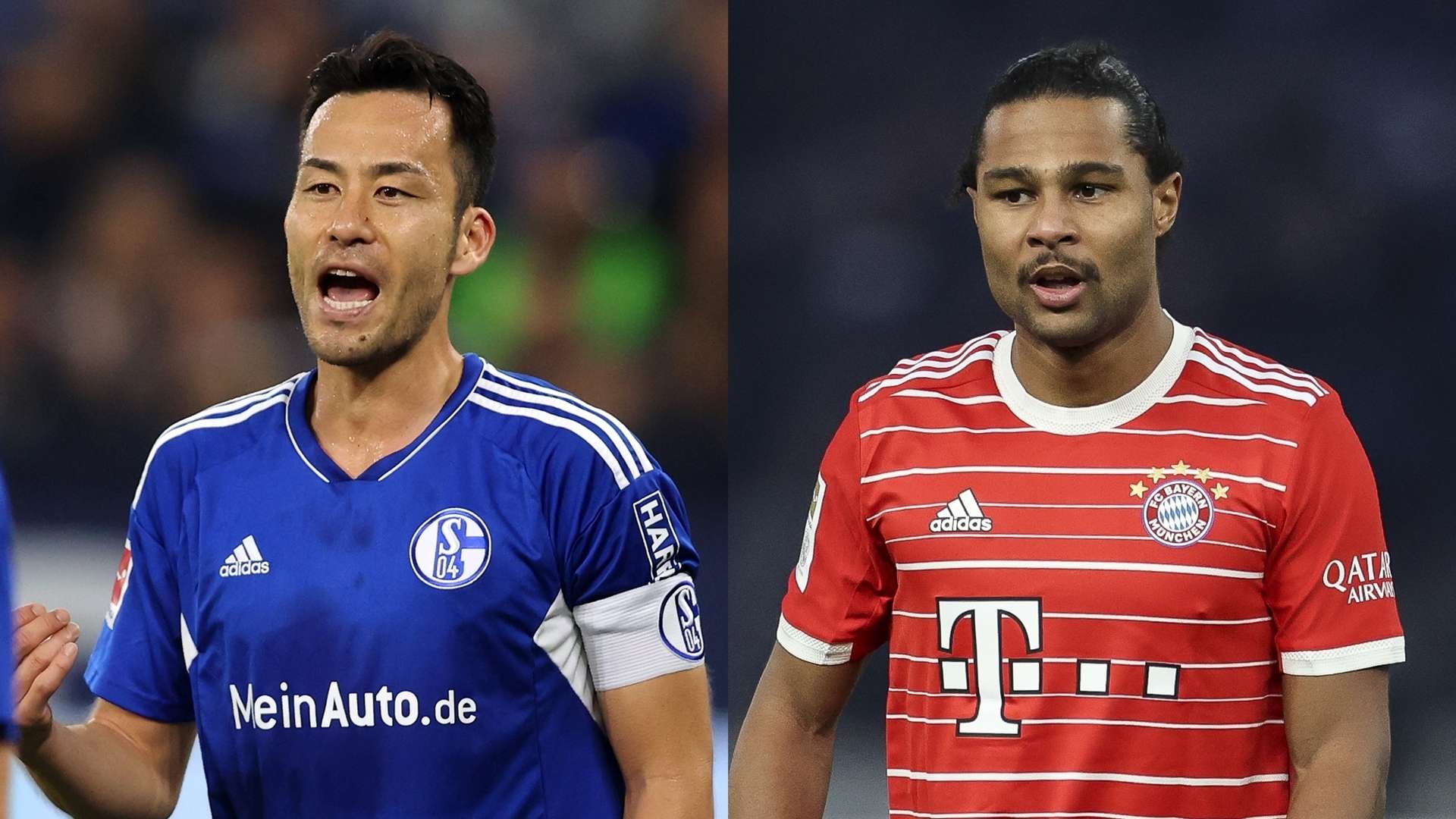 MP_Maya Yoshida_ Schalke vs Serge Gnabry_ Bayern Munchen