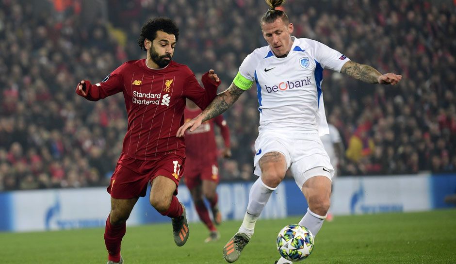 ONLY GERMANY Mohamed Salah Sebastien Dewaest Liverpool Genk 2019