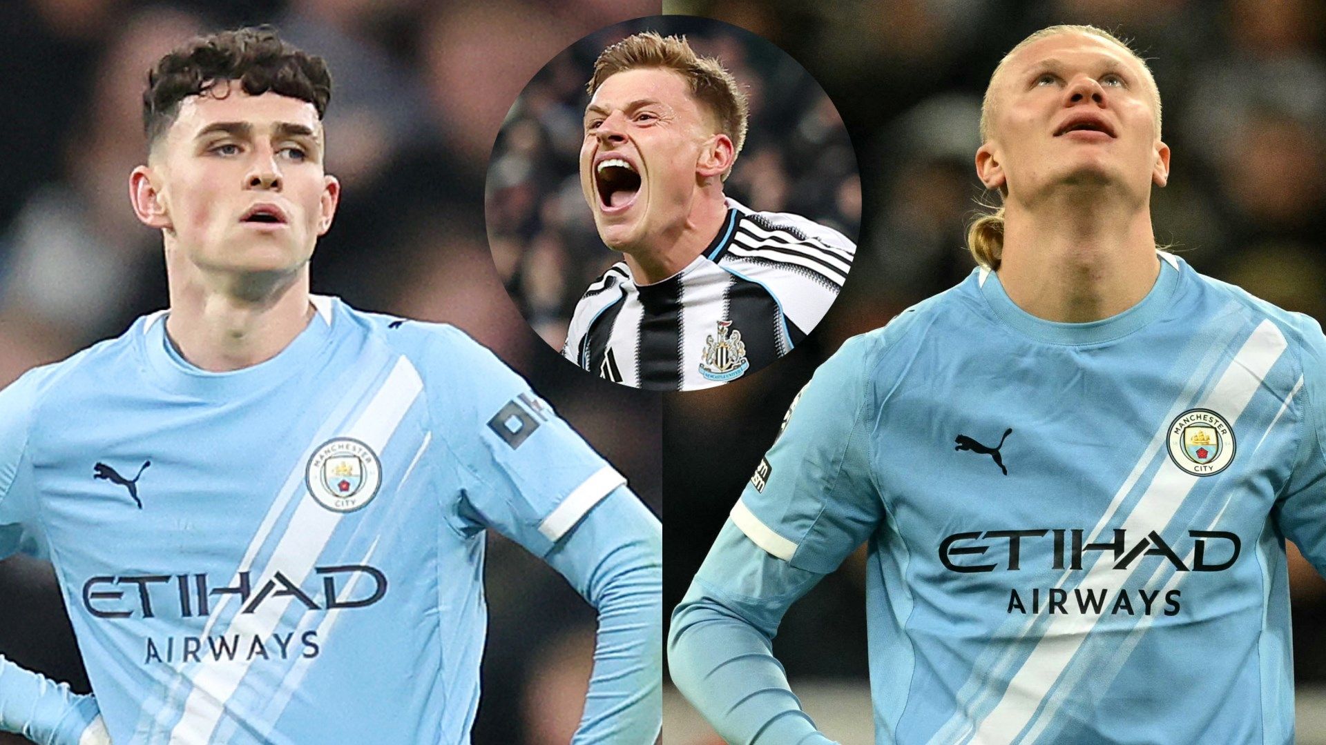 Unbalanced Man City cling to faint title hopes as Haaland struggles