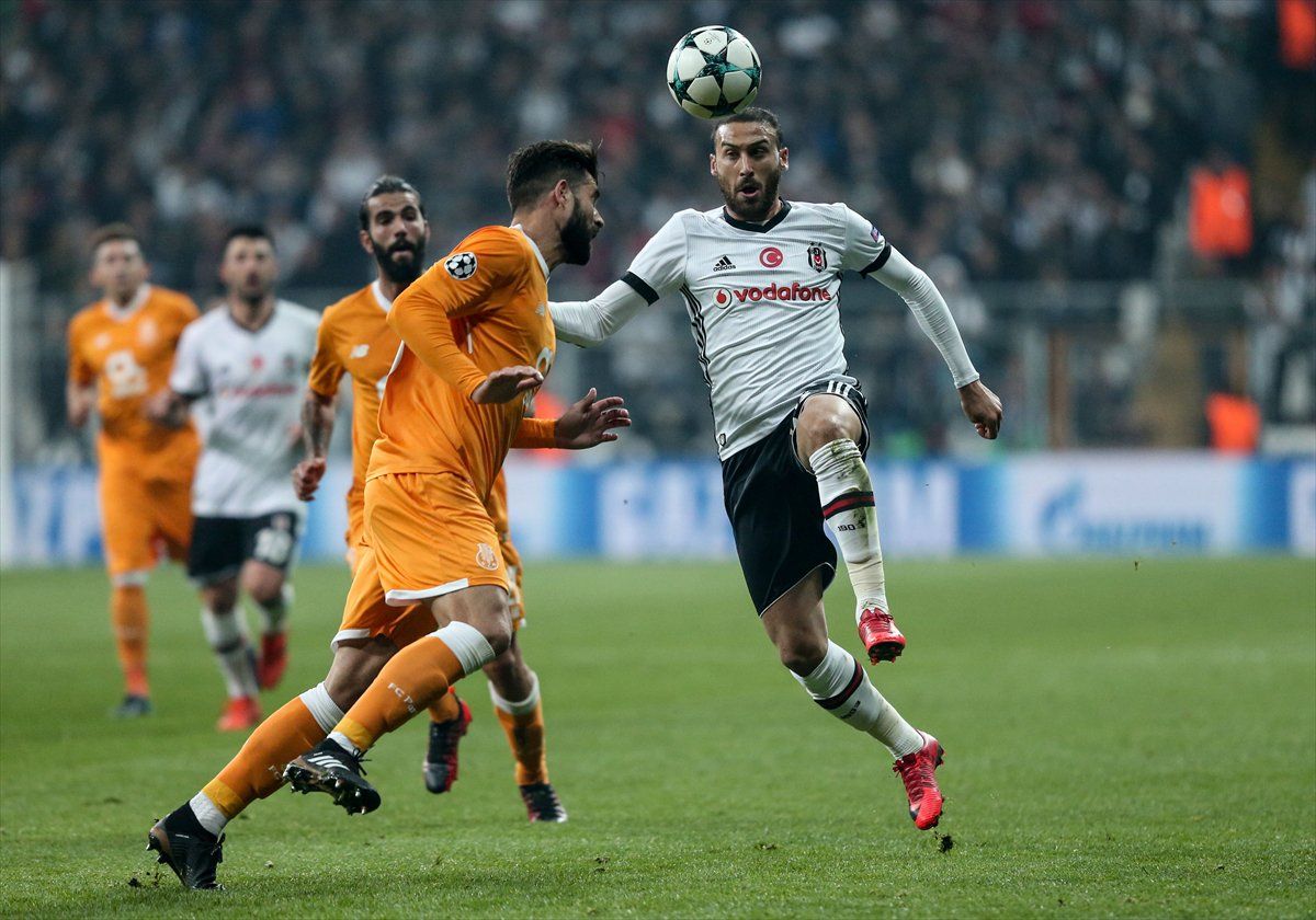 Cenk Tosun Besiktas Porto 11/21/17