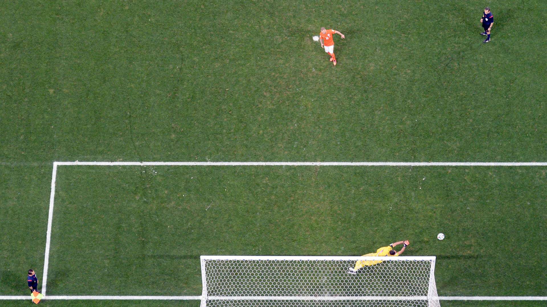 Sergio Romero Argentina Netherlands FIFA World Cup 2014