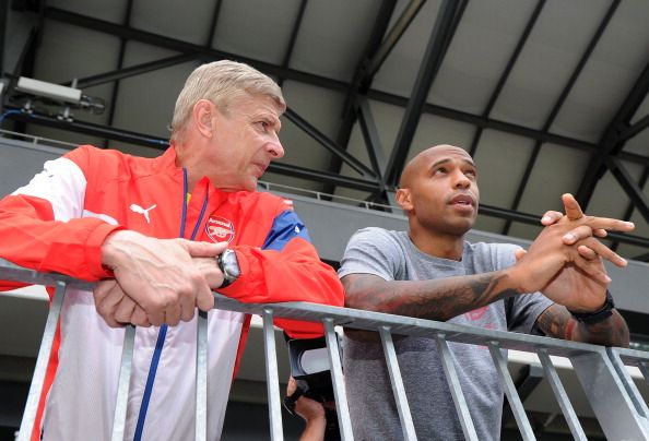Thierry Henry - Arsene Wenger