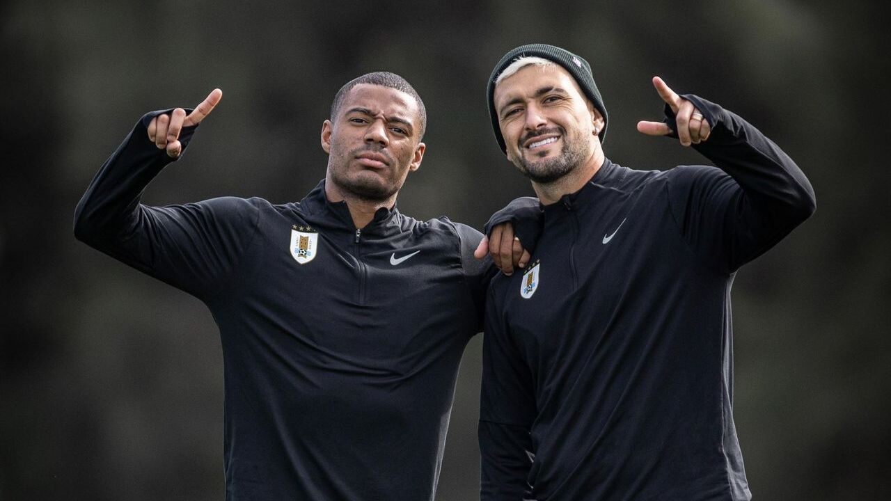 Nicolás de la Cruz e Giorgian De Arrascaeta, Uruguai, 2024