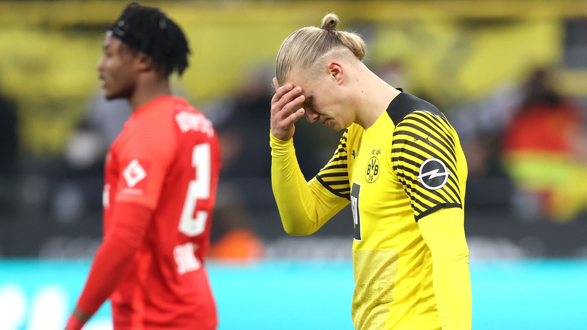 Haaland Borussia Dortmund RB Leipzig 0422