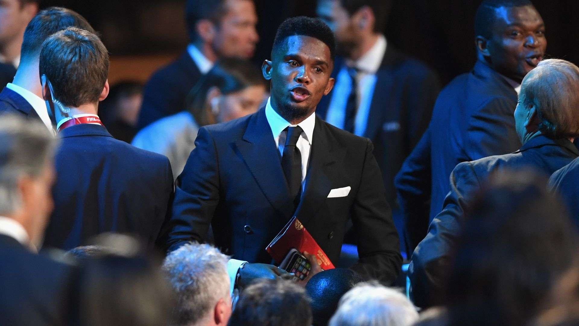 Samuel Eto'o FIFA World Cup 2018 draw
